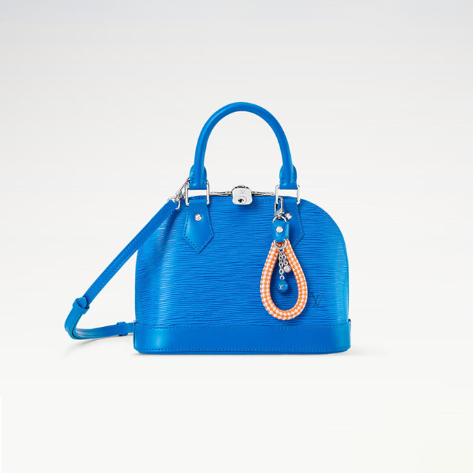 lv louis vuitton alma bb epi rainbow limited edition handbag #m29125/m28903/m28902
